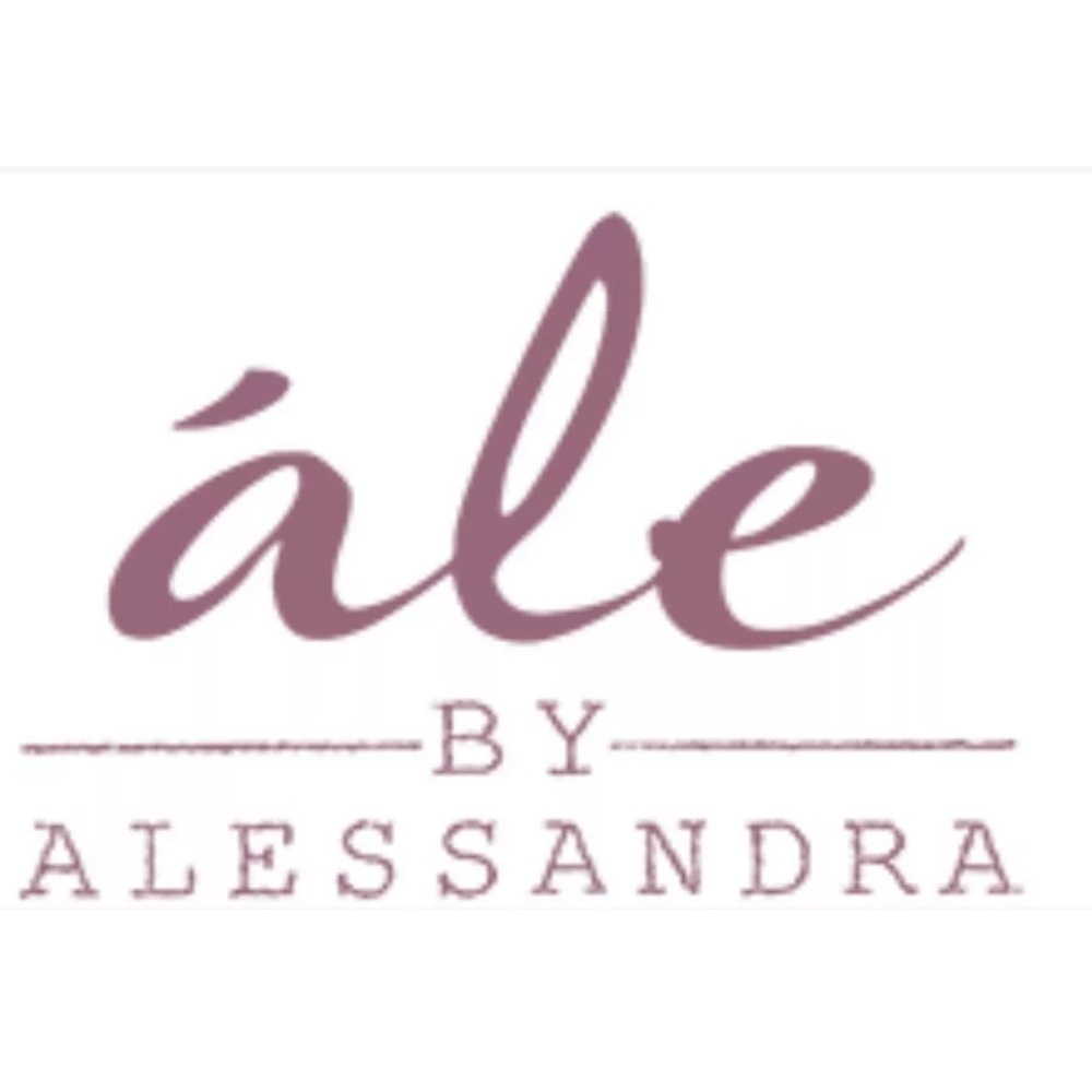 $94 Ale Alessandra Lace Inserts Bikini Top Small Strappy Back Embellished Ties - Picture 4 of 16
